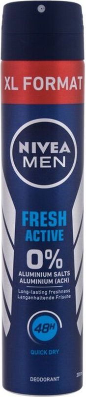 NIVEA MEN Fresh Active Deodorant Spray 200 ml