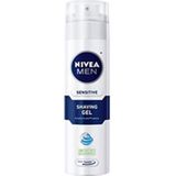 NIVEA MEN - Sensitive - Scheergel - 200 ml - Voor Gevoelige Huid