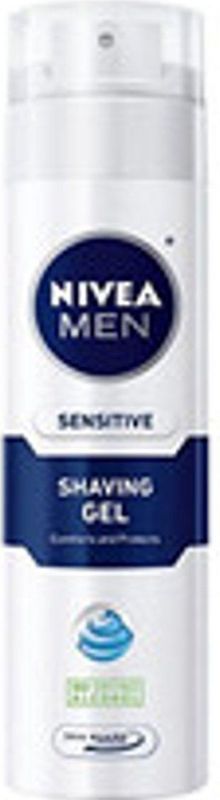 NIVEA MEN - Sensitive - Scheergel - 200 ml - Voor Gevoelige Huid