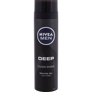 NIVEA MEN - Deep - Scheergel - 200 ml - Scheerproducten voor Mannen