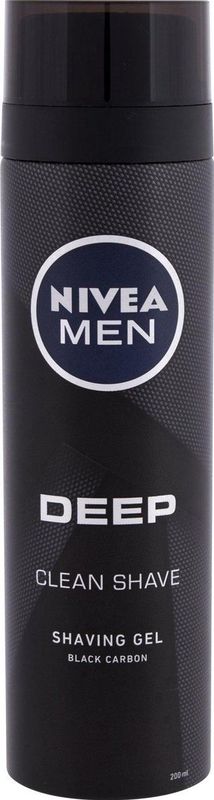 NIVEA MEN - Deep - Scheergel - 200 ml - Scheerproducten voor Mannen