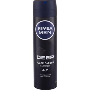 NIVEA MEN - Deep - Antitranspirant Spray - 150 ml