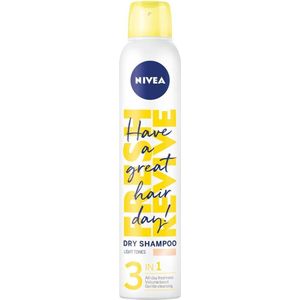 Nivea - Fresh Revive Droog Shampoo - 3-in-1 voor licht haar