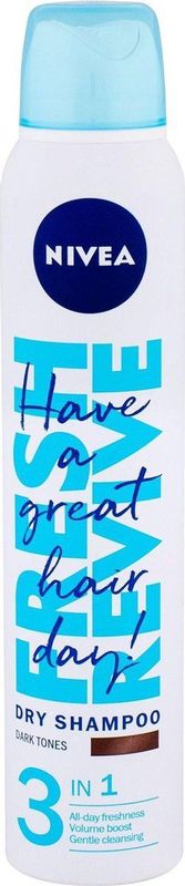 NIVEA - Fresh Revive - Droogshampoo - Dark Tones - 200 ml