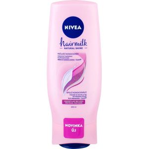 NIVEA - Hairmilk Natural Shine - Verzorgende Conditioner - 200 ml