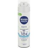 NIVEA - MEN Sensitive - Scheergel - 200 ml - Kalmerende Werking