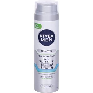 NIVEA - MEN Sensitive - Scheergel - 200 ml - Kalmerende Werking