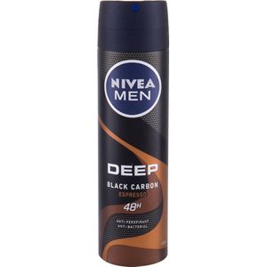 NIVEA MEN - Deep - Antitranspirant Spray - Espresso - 150 ml