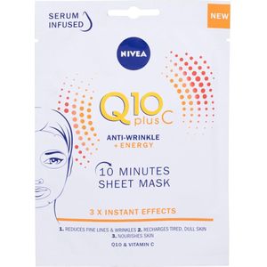 Nivea Q10 Energy anti-rimpel doekmasker