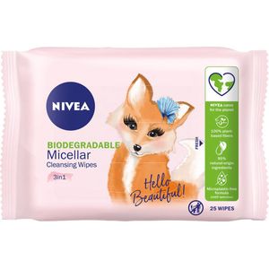 NIVEA - Micellar Reinigende Gezichtsdokjes - 25 Stuks - Reiniging
