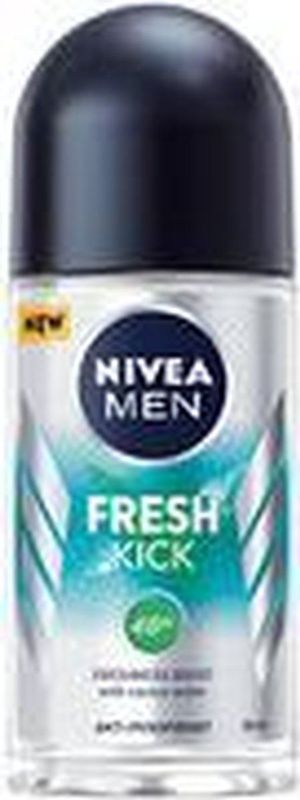 NIVEA MEN - Fresh Kick - Antitranspirant Roll-On - 50 ml