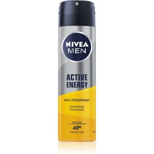 Nivea Men Active Energy Antitranspirant Spray 150 ml