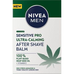 NIVEA MEN - Sensitive Hemp - Aftershave Balsem - 100 ml - Hennepolie