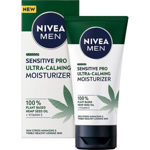 NIVEA MEN - Sensitive Hemp - Gezichtscrème - Kalmerend - Hennepolie - 75 ml