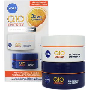 NIVEA - Q10 Energy - Cosmetica Set - 2x50ml - Tegen Rimpels