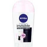 Nivea - Black & White Invisible Clear - Antitranspirant - 50 ml