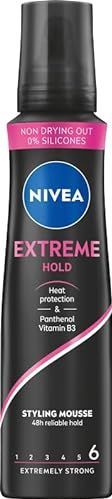 NIVEA - Extreme Hold - Styling Mousse - 150 ml - Voor Vrouwen