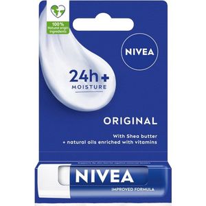 NIVEA - Original Care - Lippenbalsem - 4,8g - Natuurlijke Ingrediënten