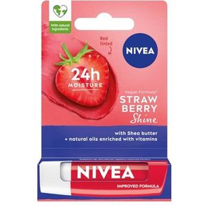 NIVEA Strawberry Shine Lippenstift, 4,8 g