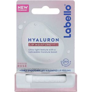 Labello - Hyaluron Rose - Lippenbalsem - Veganistisch - 5,2 gr