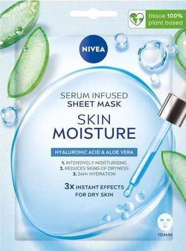 NIVEA - Skin Moisture - Sheet Mask - 1 st - Hydraterend