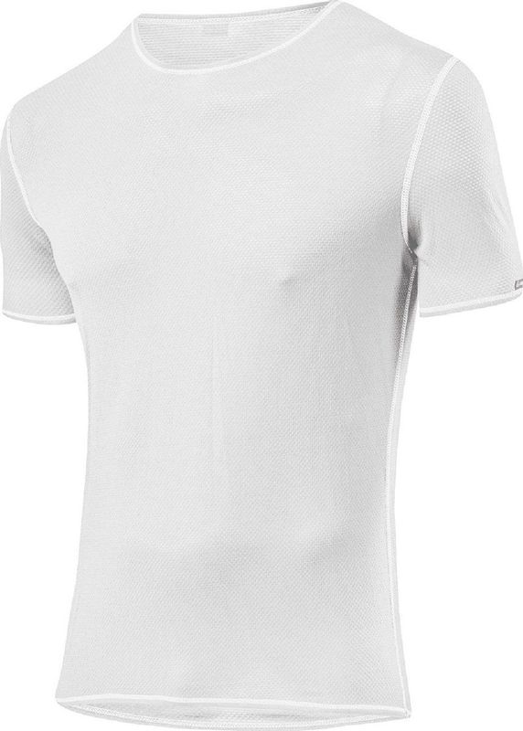 Löffler Sportshirt S/s Transtex Heren Polypropyleen Wit Mt 44