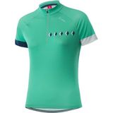 Loeffler wielrenshirt korte mouwen W Bike Jersey HZ Rise dames - Groen