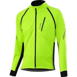 Loeffler wielrenjack lange mouwen M Bike Zipp-off San Remo 2 WS - Geel