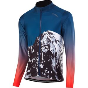 Loeffler wielrenshirt lange mouwen M Bike L S Jersey Scarp - Blauw