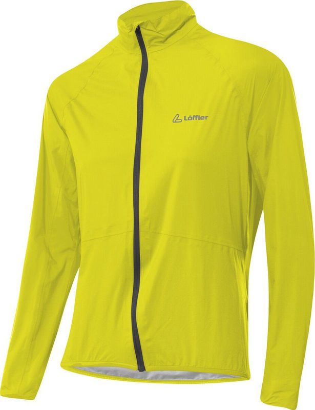 Loeffler - Bike Jacket WPM Pocket - Geel - 100% Polyamide/Nylon