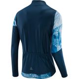 Löffler - M Bike L/S Jersey Floes - Wielrenshirt - Rood - Polyester/Elastan