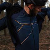 Löffler - M Bike L/S Jersey - Fietsshirt - Kleurblok - Polyester/Elastan