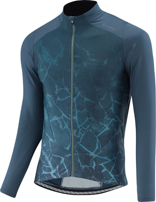 Löffler - M Bike L/S Jersey - Fietsshirt - Kleurblok - Polyester/Elastan
