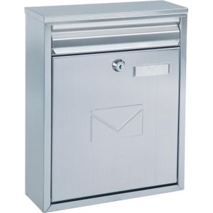 Rottner Kleine Brievenbus Como|RVS |32x25x8,5cm|
