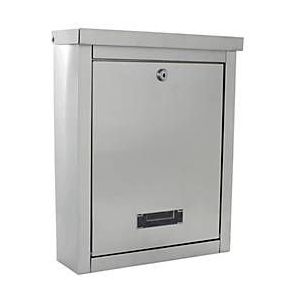 Rottner Brievenbus Brighton RVS |40x31x13,5cm|