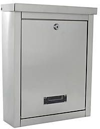 Rottner Brievenbus Brighton RVS |40x31x13,5cm|