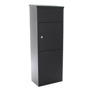 Rottner Pakketbrievenbus Parcel Keeper 1000 Zwart|105x38x23cm|