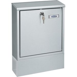 Rottner Brievenbus Libro RVS |43,5x30x10cm|Inworp 24,5 x 3,5 cm|