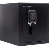 Rottner Datakluis 40 Elektronisch Slot |Antraciet|45x37x 51.3cm|120 min brandbeveiliging voor documenten (UL-test)|