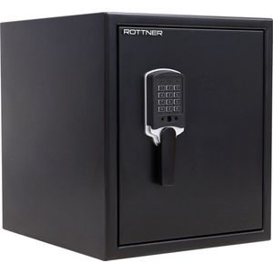 Rottner Datakluis 60 Elektronisch Slot |Antraciet|52.8x46.1x54.8cm|120 min brandbeveiliging voor documenten (UL-test)|
