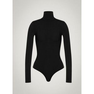 Wolford - Colorado String Body - Zwart - Katoen - Naadloos Ontwerp
