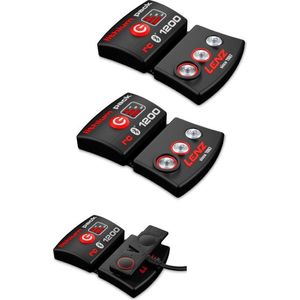 Lenz Lithium Pack rcB 1200 USB, batterij dubbelpakket, zwart