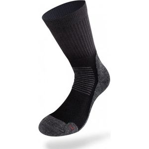 Lenz - Trekking 4.0 - Wandelsokken - Zwart/grijs - Hoog