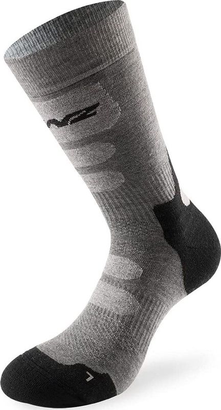 Lenz - Trekking 8.0 - Wandelsokken - Antraciet/zilver