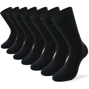 LENZ werksok, genummerd, maat 43-46, zwart, 7 stuks