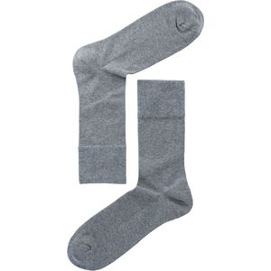 Lenz - Think About - Sokken - Lichtgrijs - 2-Pack - Maat 42-44