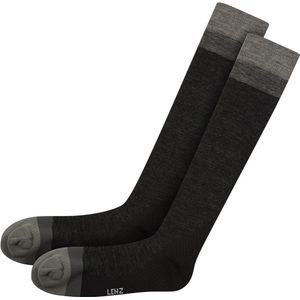 Lenz - Merino Compression 1 - Lange Sokken