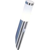 Außenlampe Wandleuchte Bewegungsmelder Edelstahl IP44 Außenbeleuchtung Globo boston 3157S