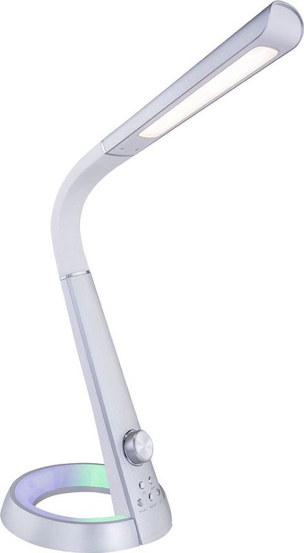 Lighting - MITTI - Tischleuchte Kunststoff silber, LED