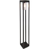 Lighting - CANDELA - Außenleuchte Aluminium Druckguss schwarz matt, 1x E27 LED